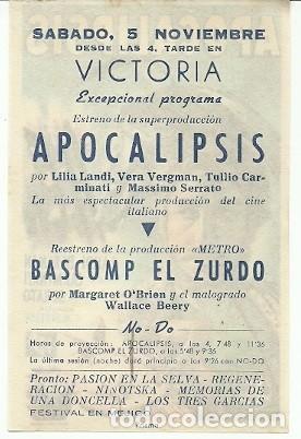 Cine: PROGRAMA CINE APOCAPIPSIS - Foto 2