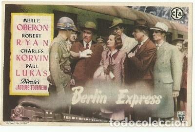 Cine: PROGRAMA CINE BERLIN EXPRESS - Foto 1