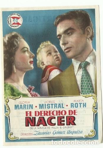Cine: PROGRAMA CINE EL DERECHO DE NACER - Foto 1