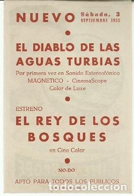 Cine: PROGRAMA CINE EL DIABLO DE LAS AGUAS TURBIAS - Foto 2