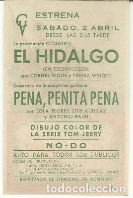 Cine: PROGRAMA CINE EL HIDALGO - Foto 2