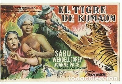 Cine: PROGRAMA CINE EL TIGRE DE KUMAON - Foto 1