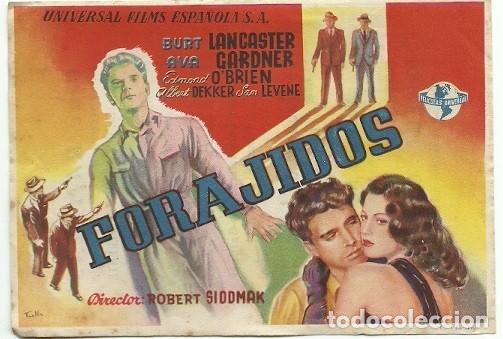 Cine: PROGRAMA CINE FORAJIDOS - Foto 1