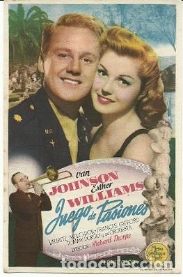 Cine: PROGRAMA CINE JUEGO DE PASIONES - Foto 1