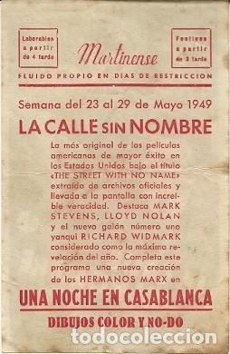 Cine: PROGRAMA CINE LA CALLE SIN NOMBRE - Foto 2