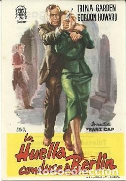 Cine: PROGRAMA CINE LA HUELLA CONDUCE A BERLIN - Foto 1