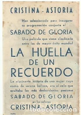 Cine: PROGRAMA CINE LA HUELLA DE UN RECUERDO - Foto 2