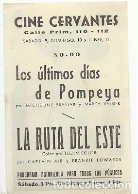 Cine: PROGRAMA CINE LA RUTA DEL ESTE - Foto 2