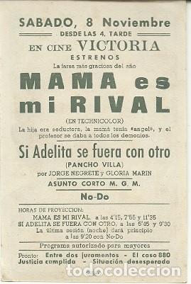Cine: PROGRAMA CINE MAMA ES MI RIVAL - Foto 2