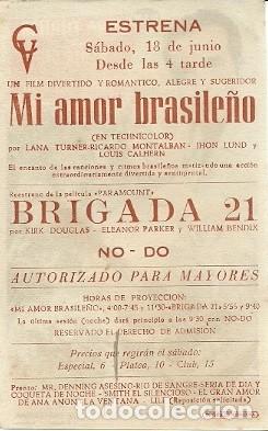 Cine: PROGRAMA CINE MI AMOR BRASILE&Ntilde;O - Foto 2
