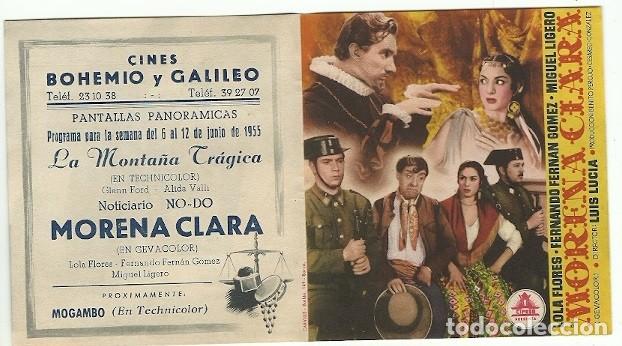Cine: PROGRAMA CINE MORENA CLARA LOLA FLORES - Foto 1