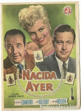 Cine: PROGRAMA CINE NACIDA AYER - Foto 1