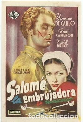 Cine: PROGRAMA CINE SALOME LA EMBRUJADORA - Foto 1