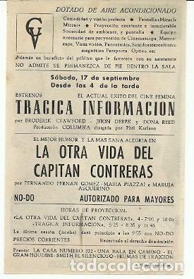 Cine: PROGRAMA CINE TRAGICA INFORMACION - Foto 2