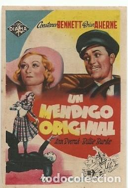 Cine: PROGRAMA CINE UN MENDIGO ORIGINAL - Foto 1