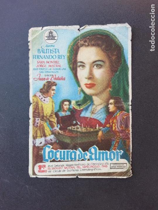 Cine: PROGRAMA CINE DE MANO: LOCURA DE AMOR - Foto 1