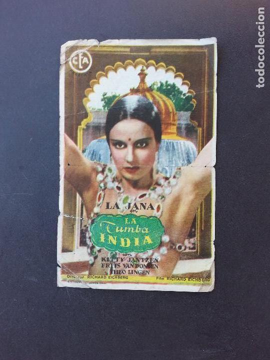 Cine: PROGRAMA CINE DE MANO: LA TUMBA INDIA - Foto 1