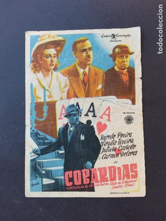 Cine: PROGRAMA CINE DE MANO: COBARDIAS - Foto 1