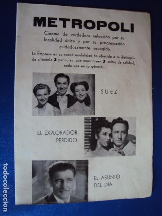 Cine: (PG-190438)PROGRAMA DE CINE METROPOLI - Foto 1