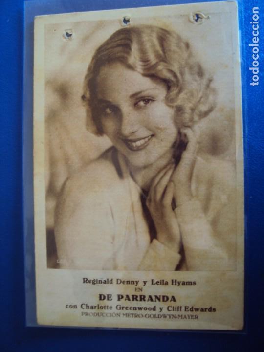 Cine: (PG-190490)PROGRAMA DE CINE - DE PARRANDA - CINE NOU - A&Ntilde;O 1933 - Foto 1