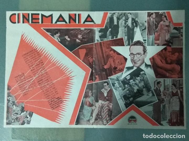 Cine: CINEMANIA - PROGRAMA CINE DOBLE A&Ntilde;O 1934 - Foto 2
