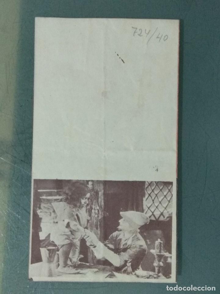 Cine: EL VAGABUNDO POETA - 1928 - PROGRAMA DOBLE DE CINE. - Foto 2