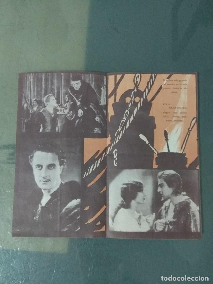 Cine: EL VAGABUNDO POETA - 1928 - PROGRAMA DOBLE DE CINE. - Foto 3