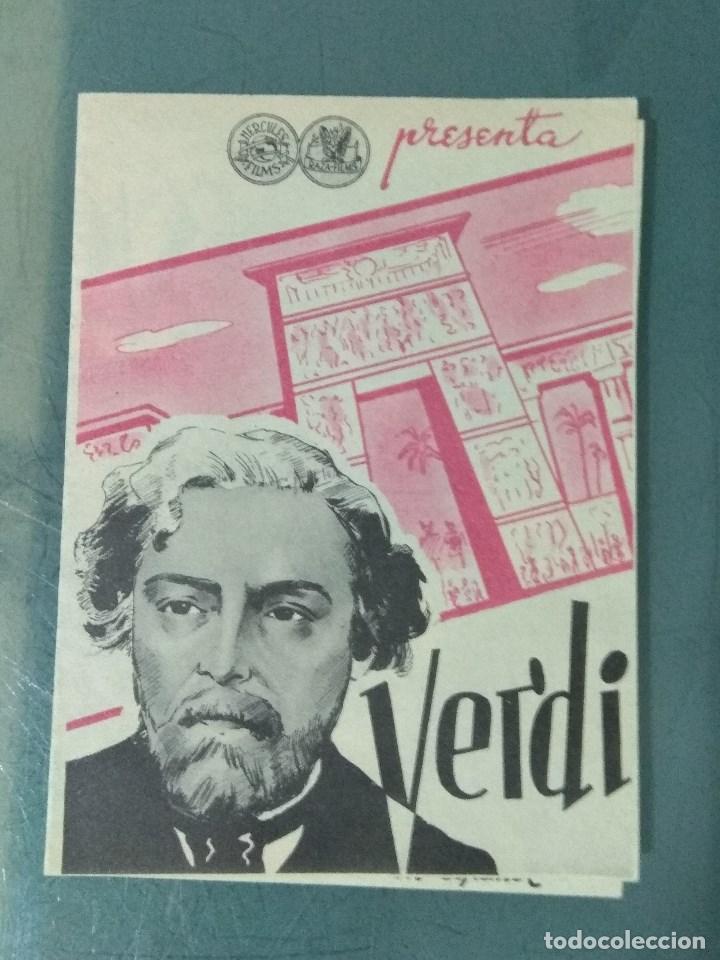 Cine: VERDI - PROGRAMA DOBLE DE CINE. Sin Publicidad - Foto 1