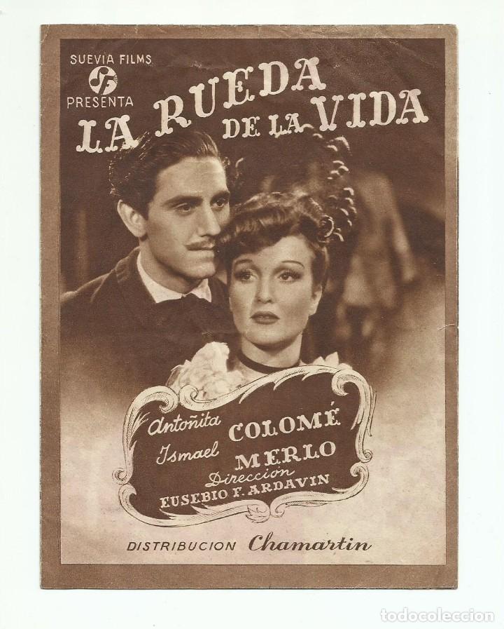 Cine: Programa Original de Mano La rueda de la vida A&ntilde;o 1942 - Foto 1