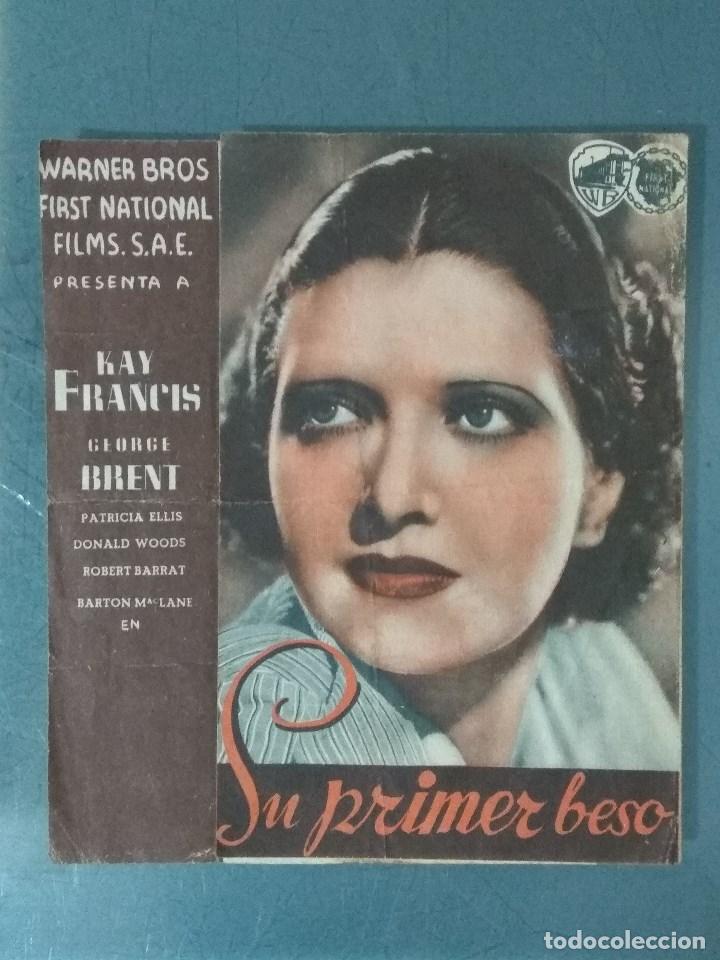 Cine: SU PRIMER BESO - PROGRAMA DE MANO DOBLE - Foto 2