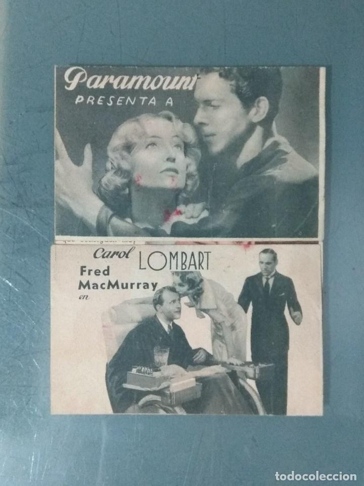 Cine: CANDIDATA A MILLONARIA - 1937 - PROGRAMA DE MANO TRIPLE (DESPLEGABLE) - Foto 1