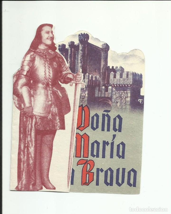 Cine: Programa original troquelado - DO&Ntilde;A MAR&Iacute;A LA BRAVA &ndash; Sin publicidad - Foto 1