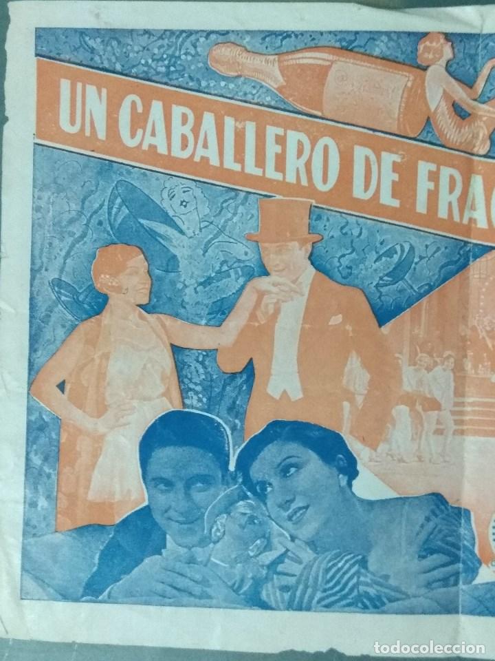 Cine: UN CABALLERO DE FRAC (1931). PROGRAMA DOBLE DE MANO. - Foto 4