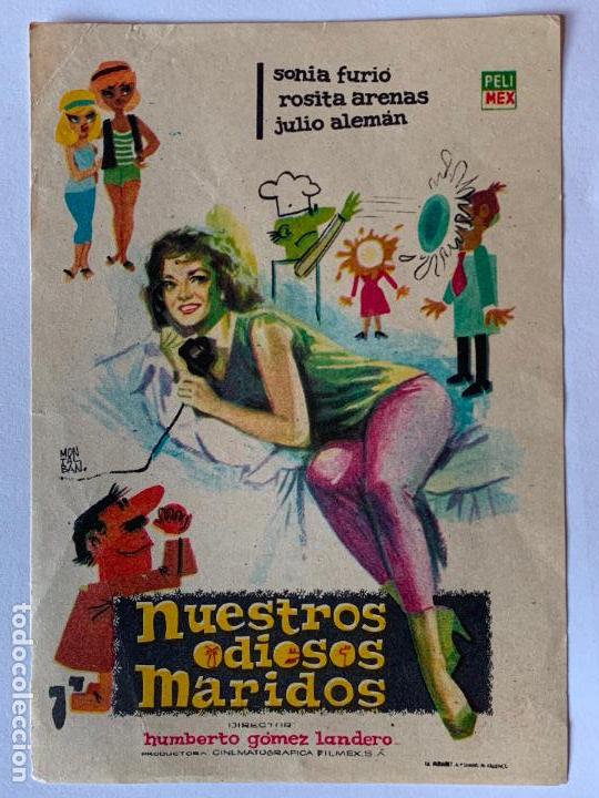 Cine: PROGRAMA DE CINE NUESTROS ODIOSOS MARIDOS. SIN PUBLICIDAD - Foto 1