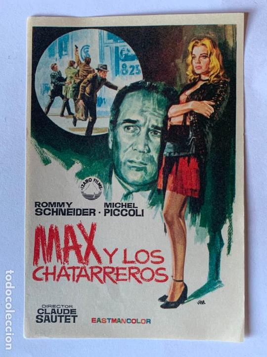 Cine: PROGRAMA DE CINE MAX Y LOS CHATARREROS. SIN PUBLICIDAD - Foto 1