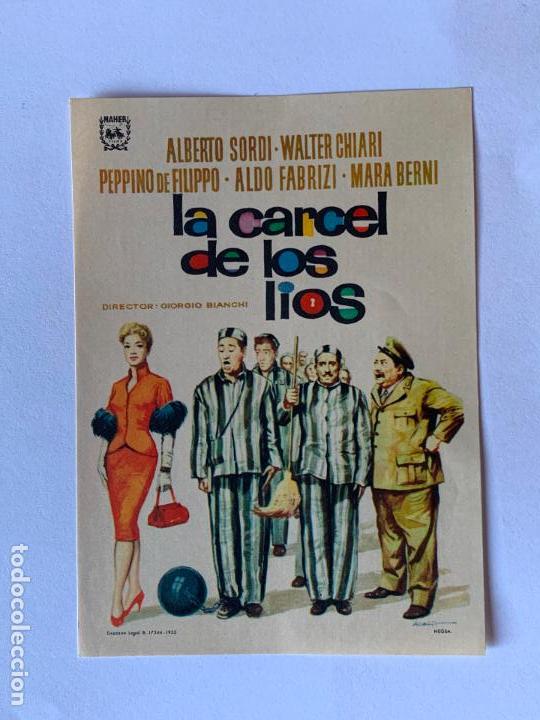 Cine: PROGRAMA DE CINE LA CARCEL DE LOS LIOS. SIN PUBLICIDAD - Foto 1