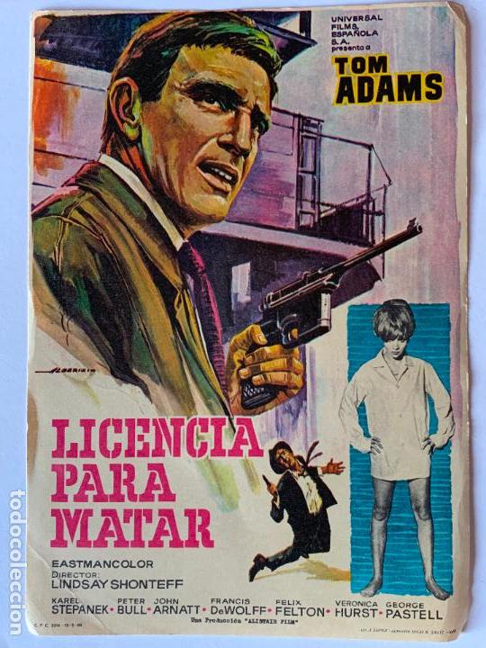 Cine: PROGRAMA DE CINE LICENCIA PARA MATAR. SIN PUBLICIDAD - Foto 1