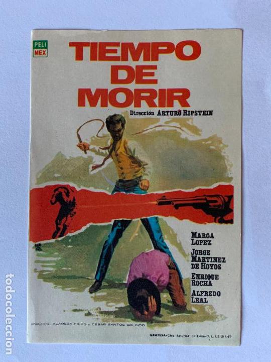 Cine: PROGRAMA DE CINE TIEMPO DE MORIR. SIN PUBLICIDAD - Foto 1