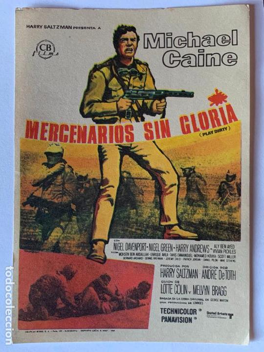 Cine: PROGRAMA DE CINE MERCENARIOS SIN GLORIA. SIN PUBLICIDAD. - Foto 1