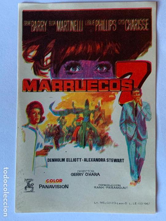 Cine: PROGRAMA DE CINE MARRUECOS 7. SIN PUBLICIDAD. - Foto 1