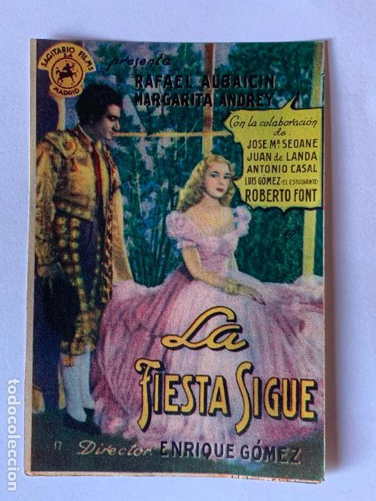 Cine: PROGRAMA DE CINE LA FIESTA SIGUE. SIN PUBLICIDAD. - Foto 1