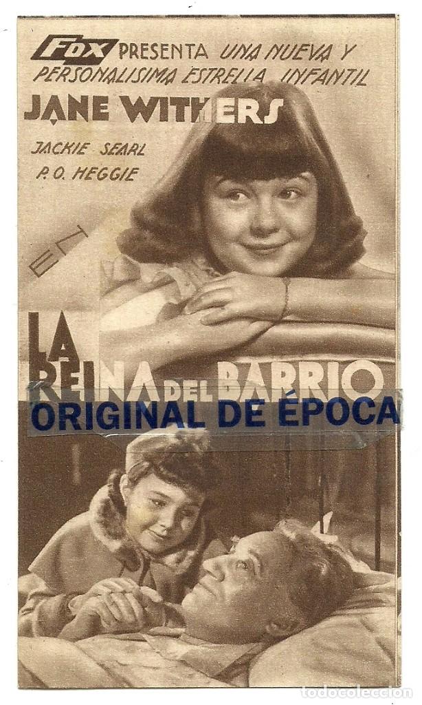 Cine: (PG-190601)PROGRAMA DE CINE - LA REINA DEL BARRIO - PATHE PALACE - Foto 1