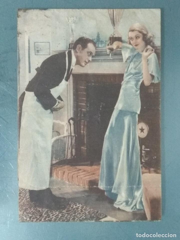 Cine: EL ESCANDALO DEL DIA. PROGRAMA DE MANO DESPLEGABLE. - Foto 2