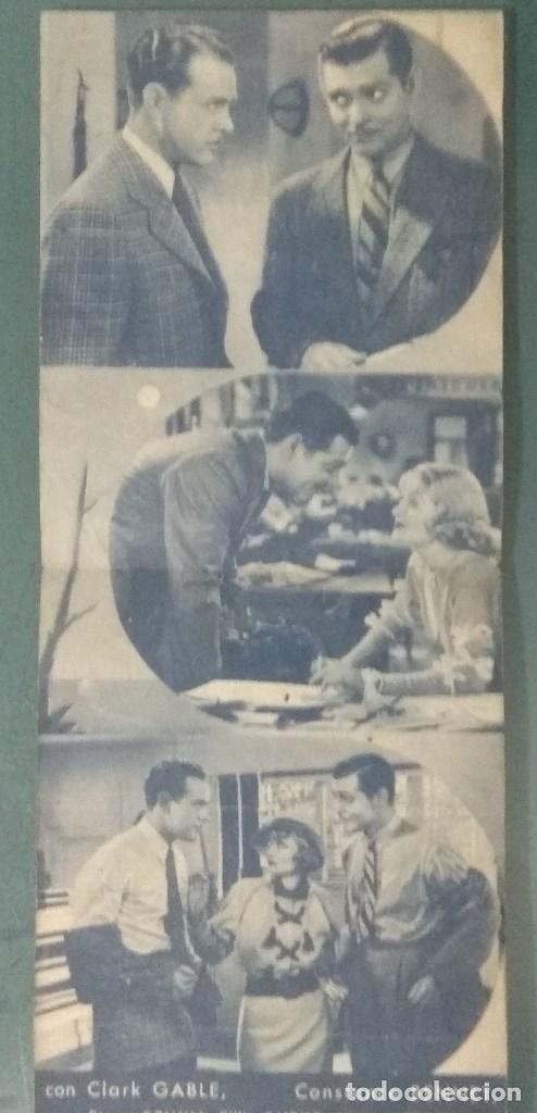 Cine: EL ESCANDALO DEL DIA. PROGRAMA DE MANO DESPLEGABLE. - Foto 4