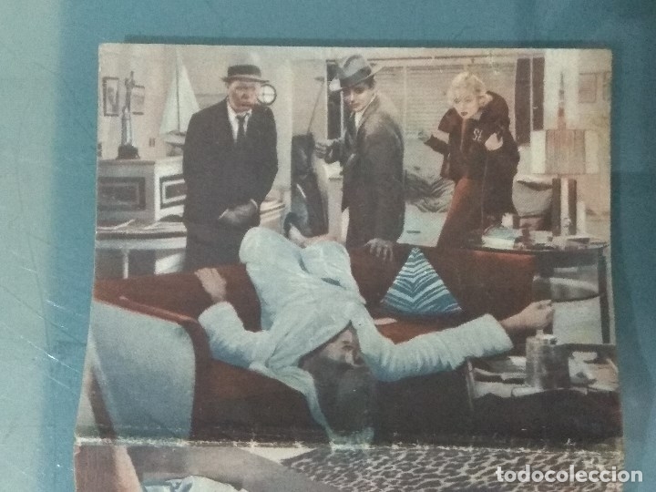 Cine: EL ESCANDALO DEL DIA. PROGRAMA DE MANO DESPLEGABLE. - Foto 6