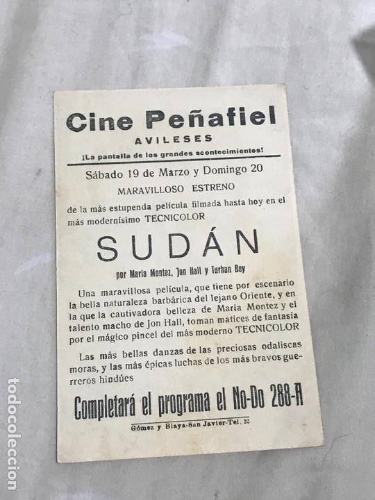 Cine: PROGRAMA SUDAN ( Turhan Bey - ) con publicidad unica - Foto 2