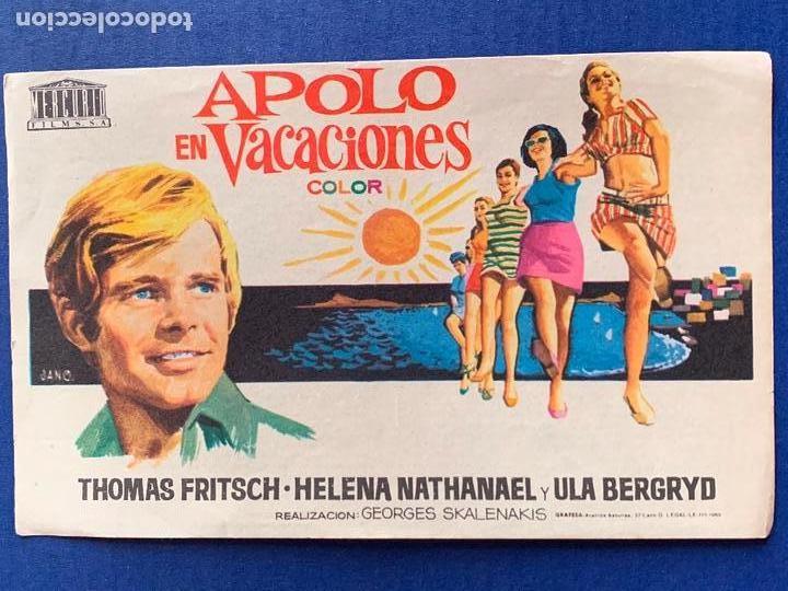 Cine: PROGRAMA DE CINE APOLO DE VACACIONES. SIN PUBLICIDAD. - Foto 1