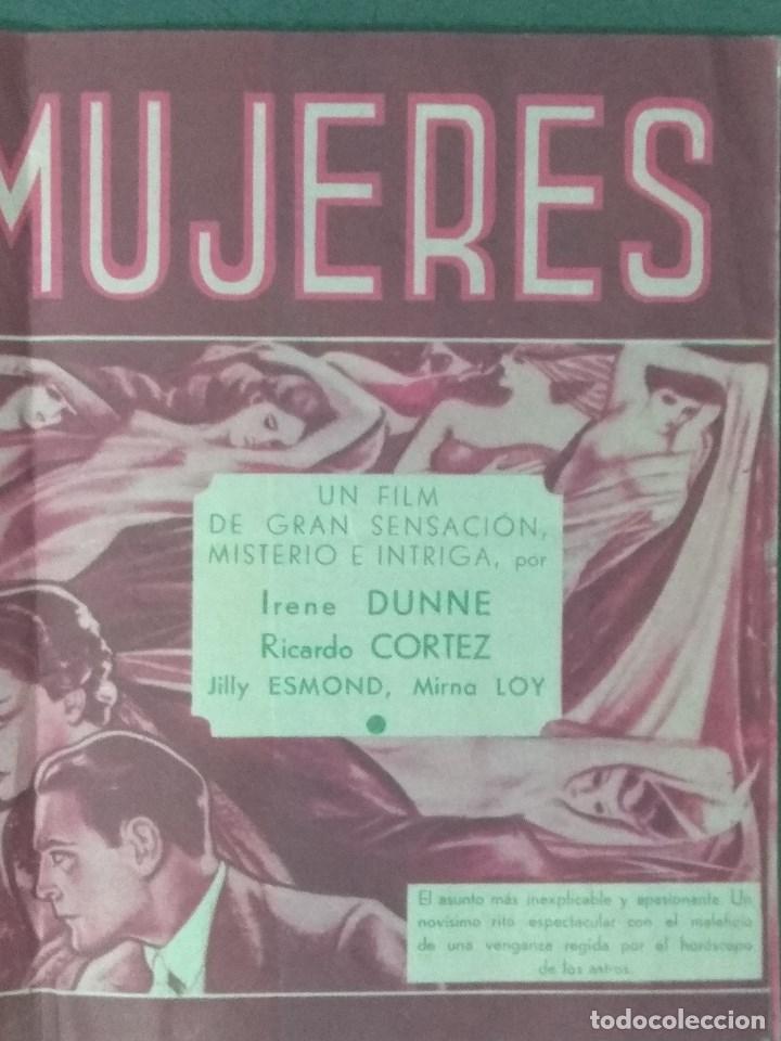 Cine: TRECE MUJERES - PROGRAMA DE MANO DOBLE - Foto 2