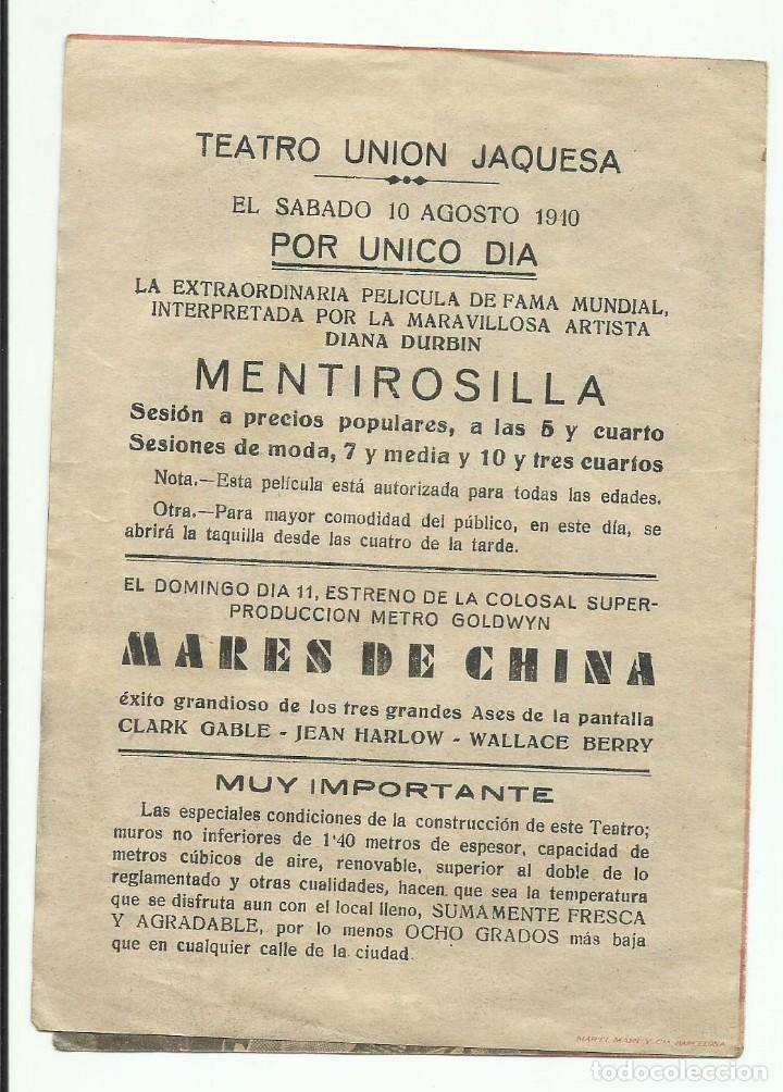 Cine: Programa Original Doble MENTIROSILLA-DIANA DURBIN - Foto 2