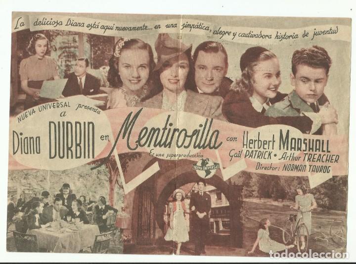 Cine: Programa Original Doble MENTIROSILLA-DIANA DURBIN - Foto 3